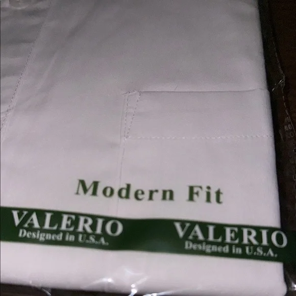 White Dress Shirt Classic Pointed Collar - Picture 4 of 8